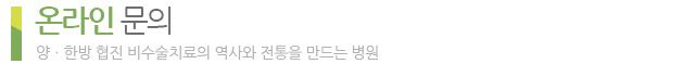 온라인문의